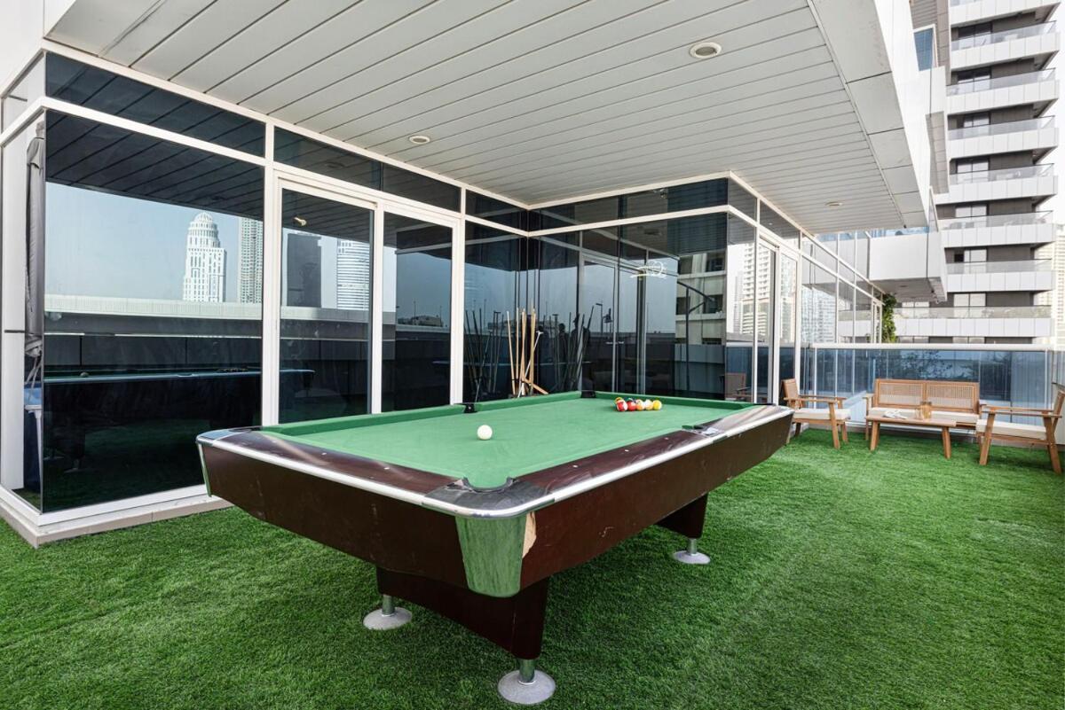 3 Bhk With Private Pool Table Icebath Lux Opal 305 Apartment Dubai